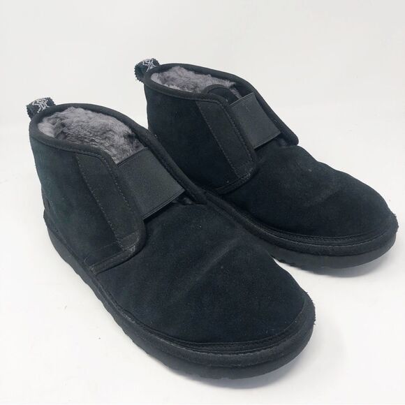 UGG AUSTRALIA | Men’s Neumel Flex Black Ankle High Pull On Boots Size 11 - Picture 8 of 14